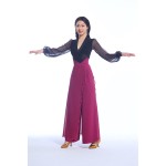MK570 Women’s Ballroom Wide-Leg Pants