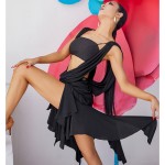 Y642Women's Latin Dance Dress