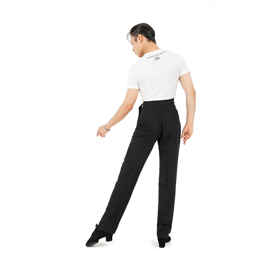 NK160Men’s High‑Waist Harem Style Latin Dance Trousers