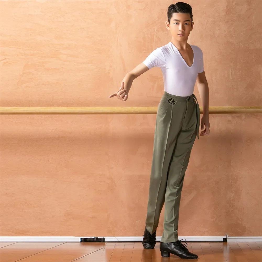 NK160-3 Boys’ Latin Dance Pants